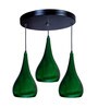 Syra Green Metal Cluster Hanging Light