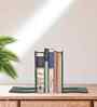 Green Metal Bookends
