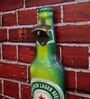 Green Metal Heineken Wall Decor