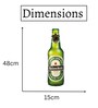 Green Metal Heineken Wall Decor