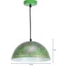 Green Metal Single Hanging Lights