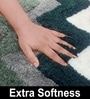 Green Microfiber 16x24 Inches Super Soft Bath Mat