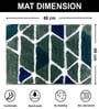 Green Microfiber 16x24 Inches Super Soft Bath Mat