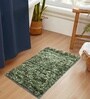 Green Microfiber 16x24 Inches Ultra soft Bath Mat