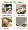 Green Microfiber 23X15 Inches Anti-Skid Bath Mat