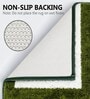 Green Microfiber 24x16 Inches Anti-Skid Door Mat