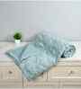 Green Microfiber Abstract 180 GSM Double Size Reversible Comforter