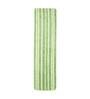 Green Microfibre 39 x 20 Inches Machine Made Floor Runner
