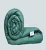 Green Microfiber Chevron 150 GSM Double Bed Comforter