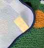 Green Frog Microfibre 24X16 Inches Anti-Skid Bath Mat