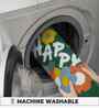 Green Happy Microfibre 24X16 Inches Anti-Skid Bath Mat