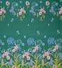 Green Microfibre 280 TC 8 Pcs Diwan Set