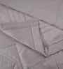 Green Microfibre Solid 100 GSM Double Bed Quilt