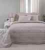 Green Microfibre Solid 100 GSM Double Bed Quilt