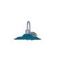 Green Mild Steel Downlight Wall Scones