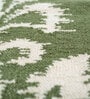 Green Moroccan and Tribal Wool 2'6 ft X 8 ft Flat Weaves Runner