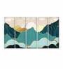 Green Mountains Canvas Wall Painting