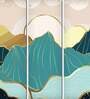 Green Mountains Canvas Wall Painting
