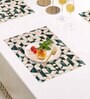 Green Multicolor (12 X 18 ) MDF Wood 1Pc Table Placemats