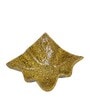 Green Organic Missing Ceramic Serving Bowl