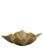 Green Organic Missing Ceramic Serving Bowl