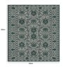 Green Persian Bamboo Silk 4 ft x 6 ft Hand Tufted Carpet