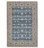 Green Persian Woolen Blend 6 x 9 Feet Hand Tufted Carpet