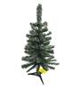 Green Plastic 1 Feet Christmas Tree With Stand