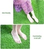 Green Plastic 16x24 Inches Pet Friendly Balcony Grass Mat