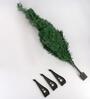 Green Plastic 2 Feet Christmas Tree With Stand