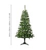 Green Plastic 3 Feet Artificial Xmas Tree With 60 Ornaments