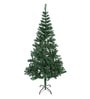 Green Plastic 5 Feet Artificial Xmas Tree With Metal Stand