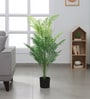 Green Plastic Artificial Plant With Pot