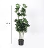Green Plastic Artificial Plant With Pot