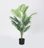 Green Plastic Artificial Plant With Pot