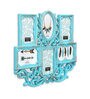 Green Plastic Decorative Single Photo Frames Set Of 6