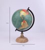 Green Plastic Yonko Geographical Map Table Globe