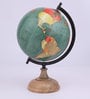 Green Plastic Yonko Geographical Map Table Globe