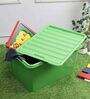 Green Plastic Inplus Easy Clip Storage Box 40Ltr Desk Organizers