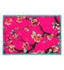 Dulcie (12x18) Blue & Pink Poly Cotton (Set of 6) Table Linen Set