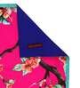 Dulcie (12x18) Blue & Pink Poly Cotton (Set of 6) Table Linen Set