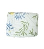 Green Polycotton Floral 300 GSM Single Bed Reversible Quilted Comforter
