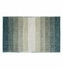 Green Polyester 32X20 Inches Anti-Skid  Bath Mat