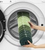 Green Polyester 32X20 Inches Anti-Skid  Bath Mat