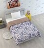 Single Bed Kids Comforters- Reversible Multicolor Polyester Abstract 120 GSM