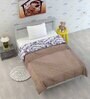Single Bed Kids Comforters- Reversible Multicolor Polyester Abstract 120 GSM