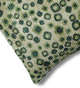 Green Polyester Abstract 16x16 inches Cushion Covers Set of 5
