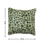 Green Polyester Abstract 18x18 inches Cushion Covers Set of 5