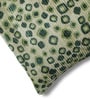 Green Polyester Abstract 20x20 inches Cushion Covers Set of 2