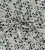 Green Polyester Abstract 5ft Room Darkening Eyelet Window Curtains (2 Pc)